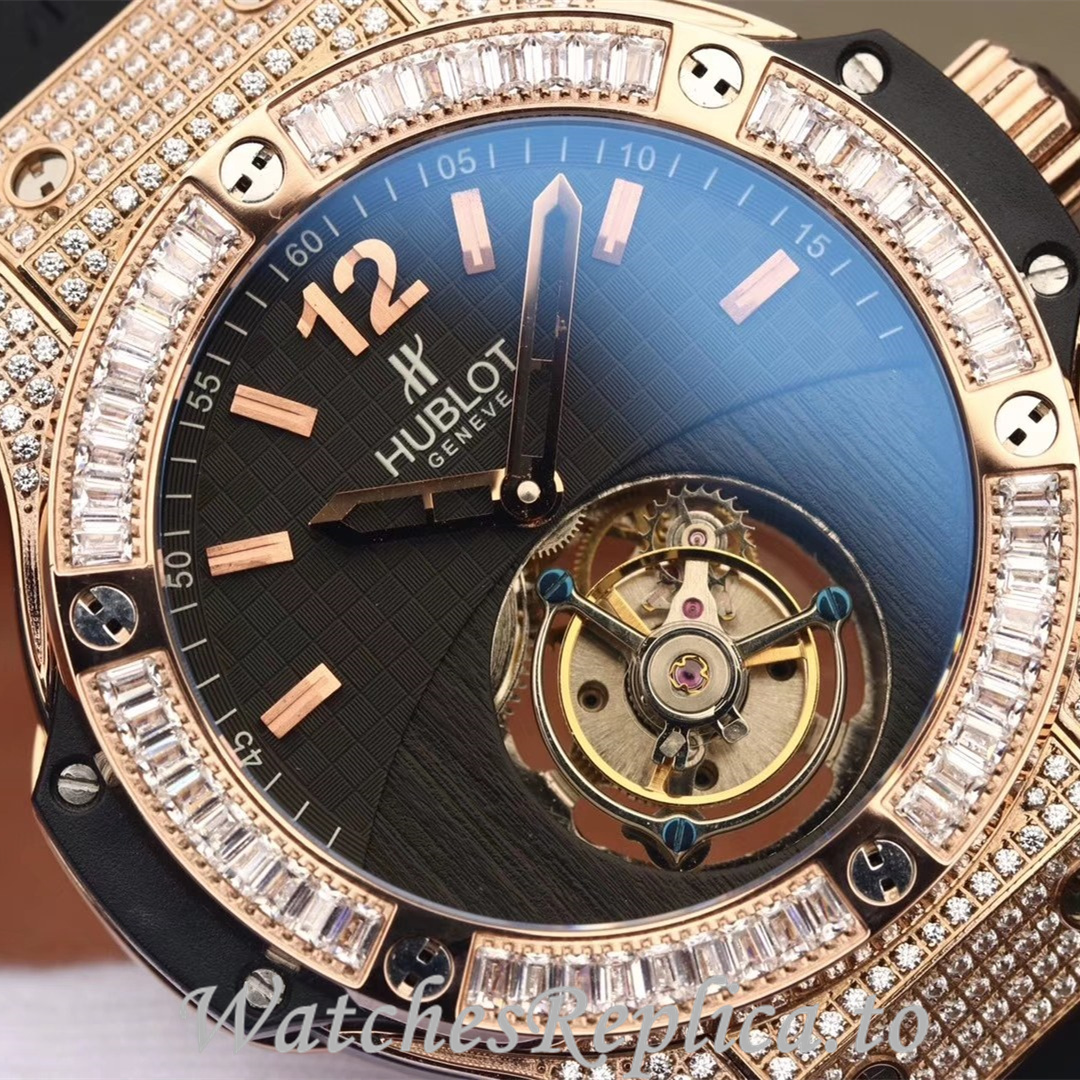 Hublot Replica Big Bang Rubber strap 44MM - WatchesReplica.is