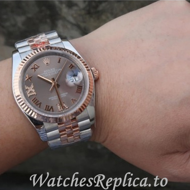 Swiss Rolex Datejust Replica 126231 Stainless steel strap 36MM - WatchesReplica.is