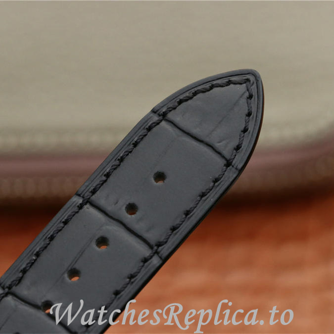 Patek Philippe Replica Complications 5205G Leather strap 40MM - WatchesReplica.is