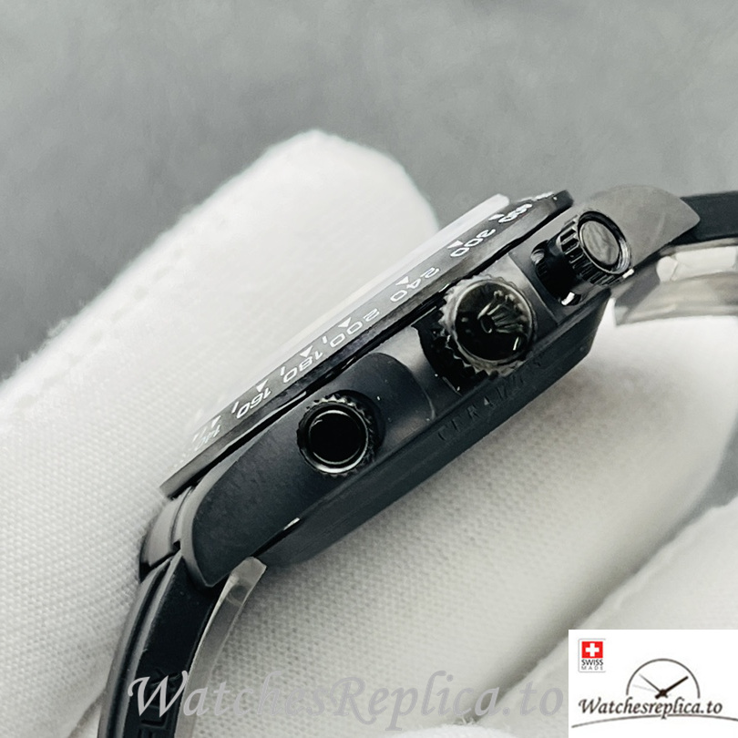 Swiss Rolex Daytona Replica Rubber strap 40MM - WatchesReplica.is