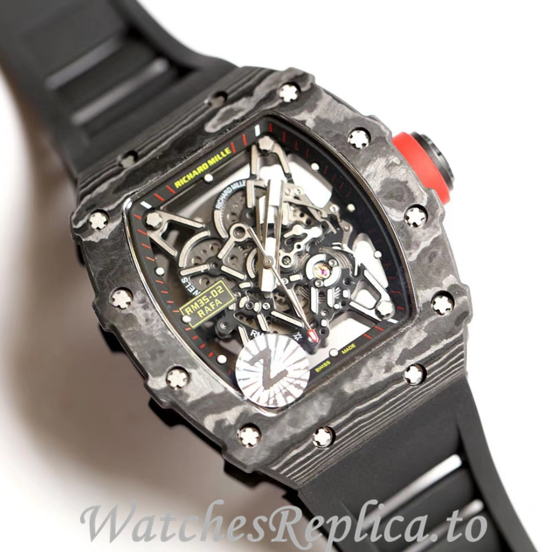 Richard Mille Replica RM35-02 Rubber strap 50MM - WatchesReplica.is