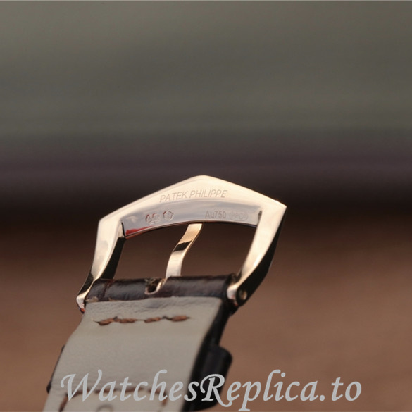 Patek Philippe Replica Calatrava 5227 Leather strap 39MM - WatchesReplica.is