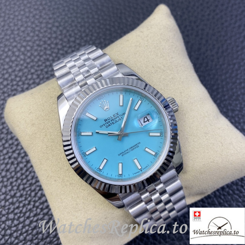 Swiss Rolex Datejust 126334 Replica Stainless steel strap 41MM - WatchesReplica.is