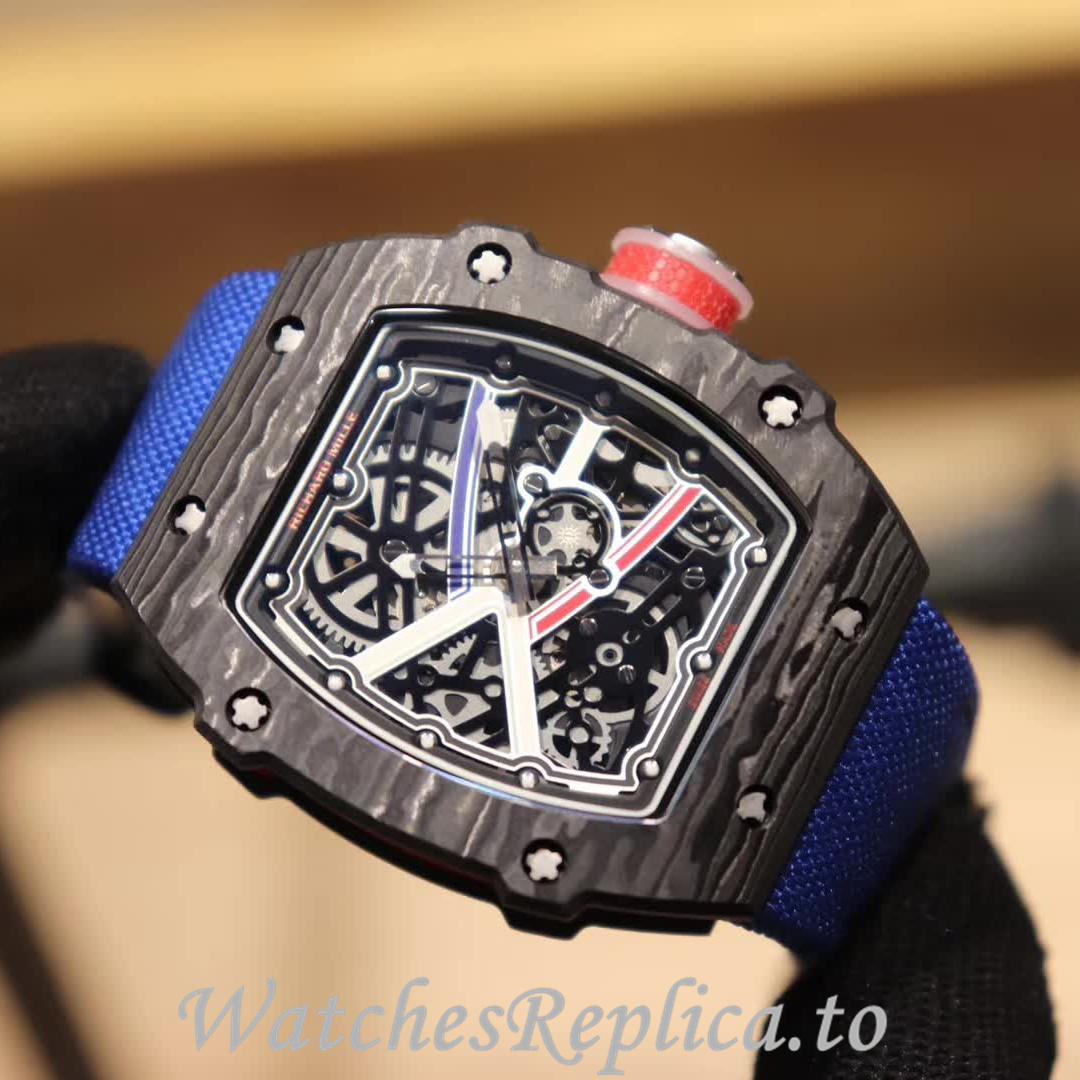 Richard Mille Replica RM67-02 Canvas strap 38.70x47.52MM - WatchesReplica.is