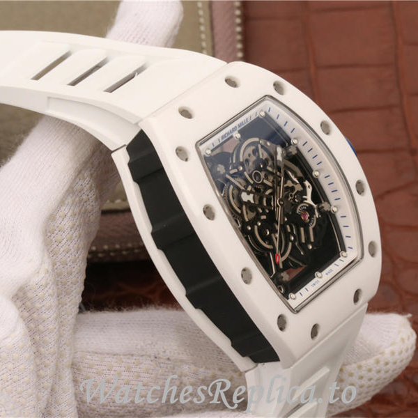 Richard Mille Replica RM055 Rubber strap 50MM - WatchesReplica.is
