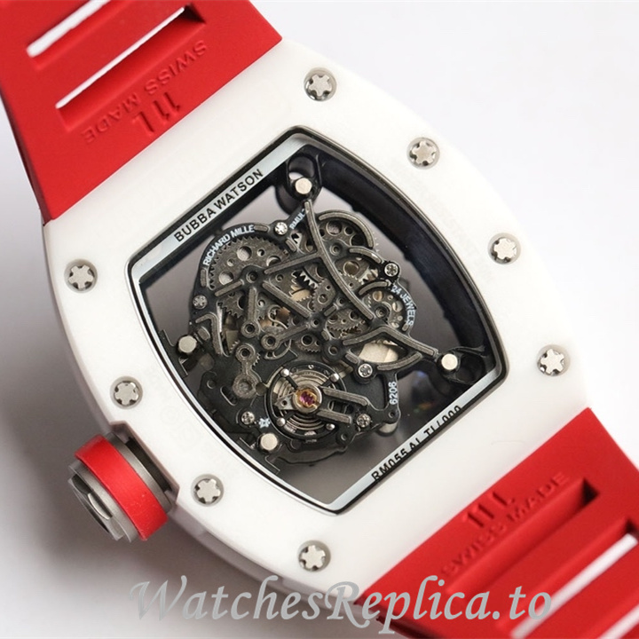 Richard Mille Replica RM055 Rubber strap 50MM - WatchesReplica.is