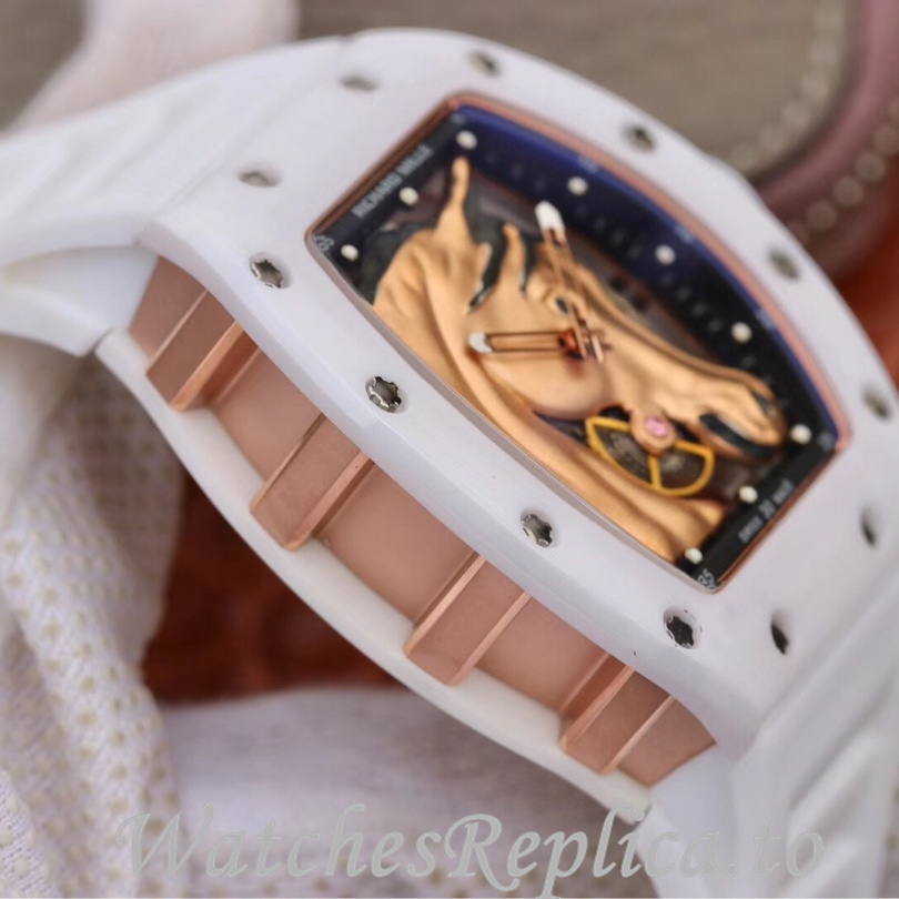 Richard Mille Replica RM52-02 Rubber strap 50MM - WatchesReplica.is