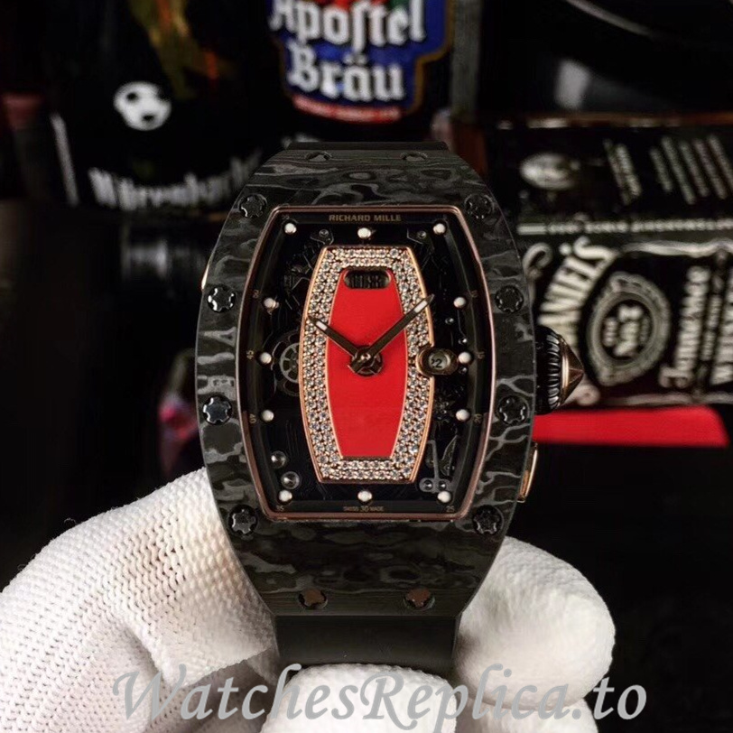 Richard Mille Replica RM037 Rubber strap 45MM - WatchesReplica.is