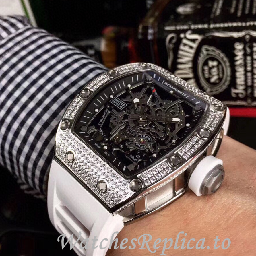 Richard Mille Replica RM035-AMERICA5 Rubber strap 50MM - WatchesReplica.is