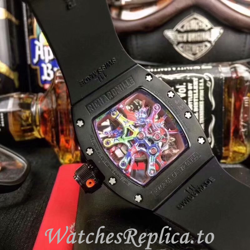 Richard Mille Replica RM68-01 Rubber strap 50MM - WatchesReplica.is