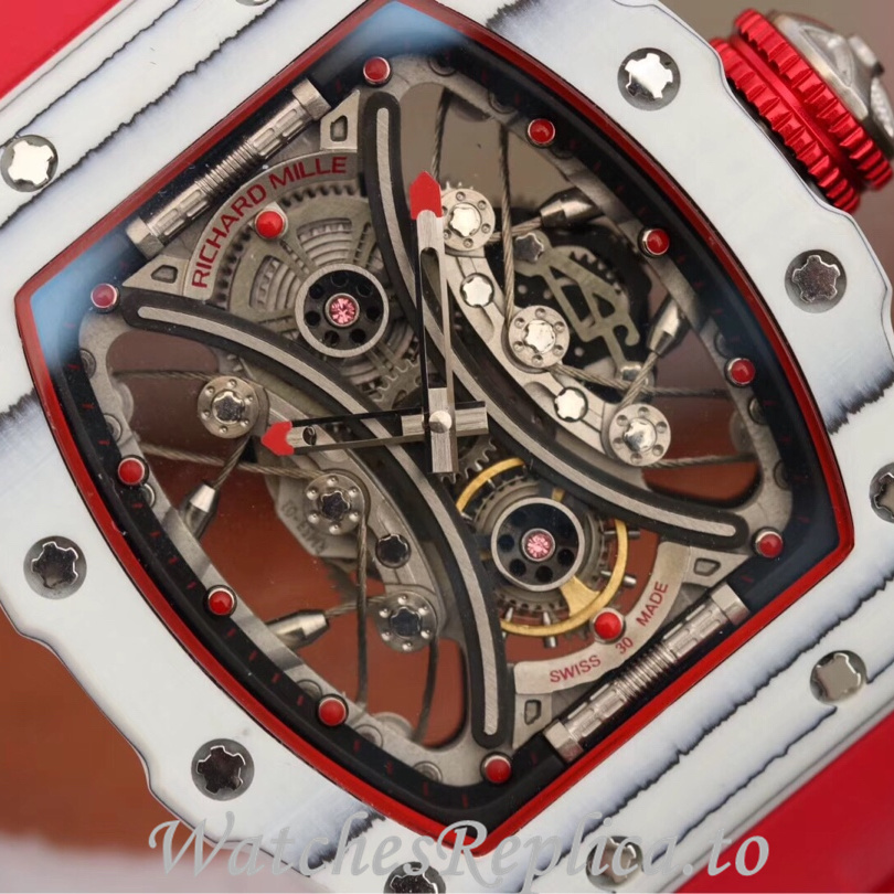 Richard Mille Replica RM53-01 Rubber strap 50MM - WatchesReplica.is