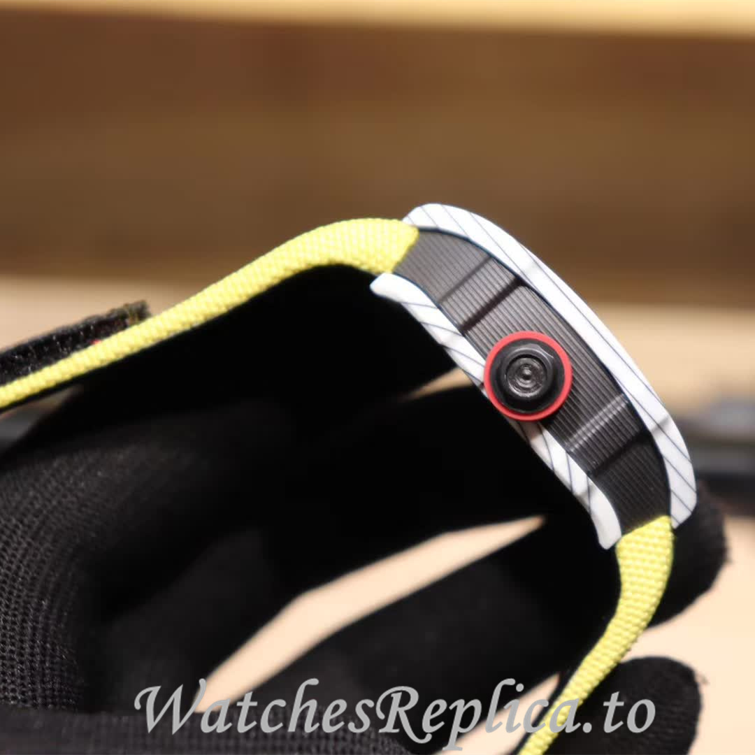 Richard Mille Replica RM27-02 Canvas strap 49MM - WatchesReplica.is