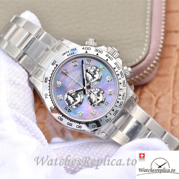 Swiss Rolex Daytona Replica 116509 Stainless steel strap 40MM - WatchesReplica.is
