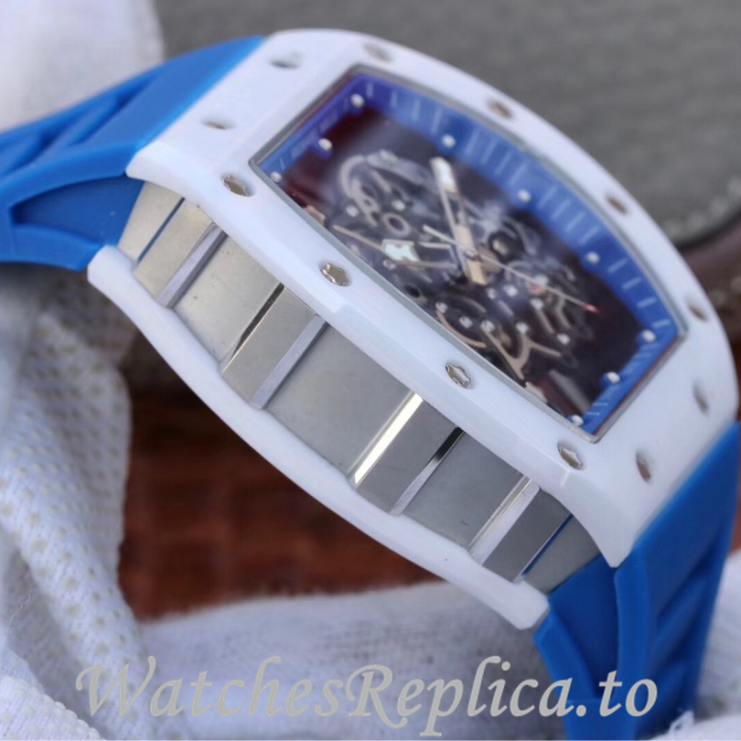 Richard Mille Replica RM055 Rubber strap 50MM - WatchesReplica.is