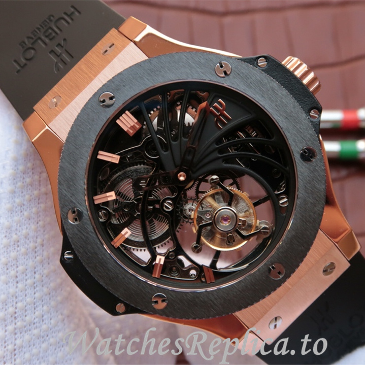 Hublot Replica Big Bang Rubber strap 44MM - WatchesReplica.is
