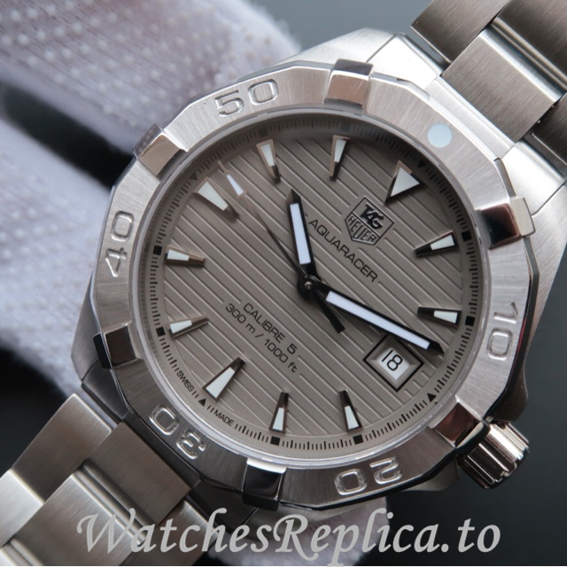 Tag Heuer Replica Aquaracer WAY2113.BA0928 Stainless steel strap 40.5MM - WatchesReplica.is