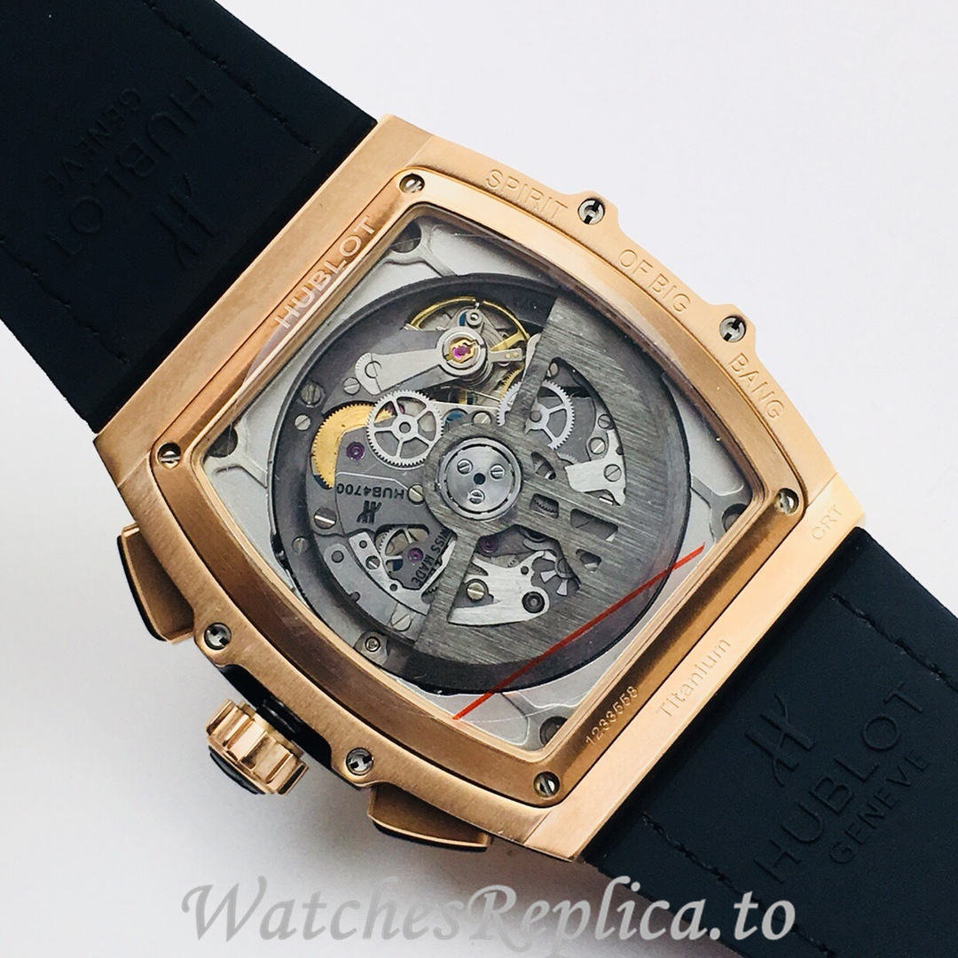 Hublot Replica SPIRIT OF BIG BANG Leather strap 42MM - WatchesReplica.is