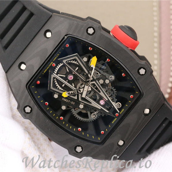 Richard Mille Replica RM27-03 Rubber strap 47MM - WatchesReplica.is