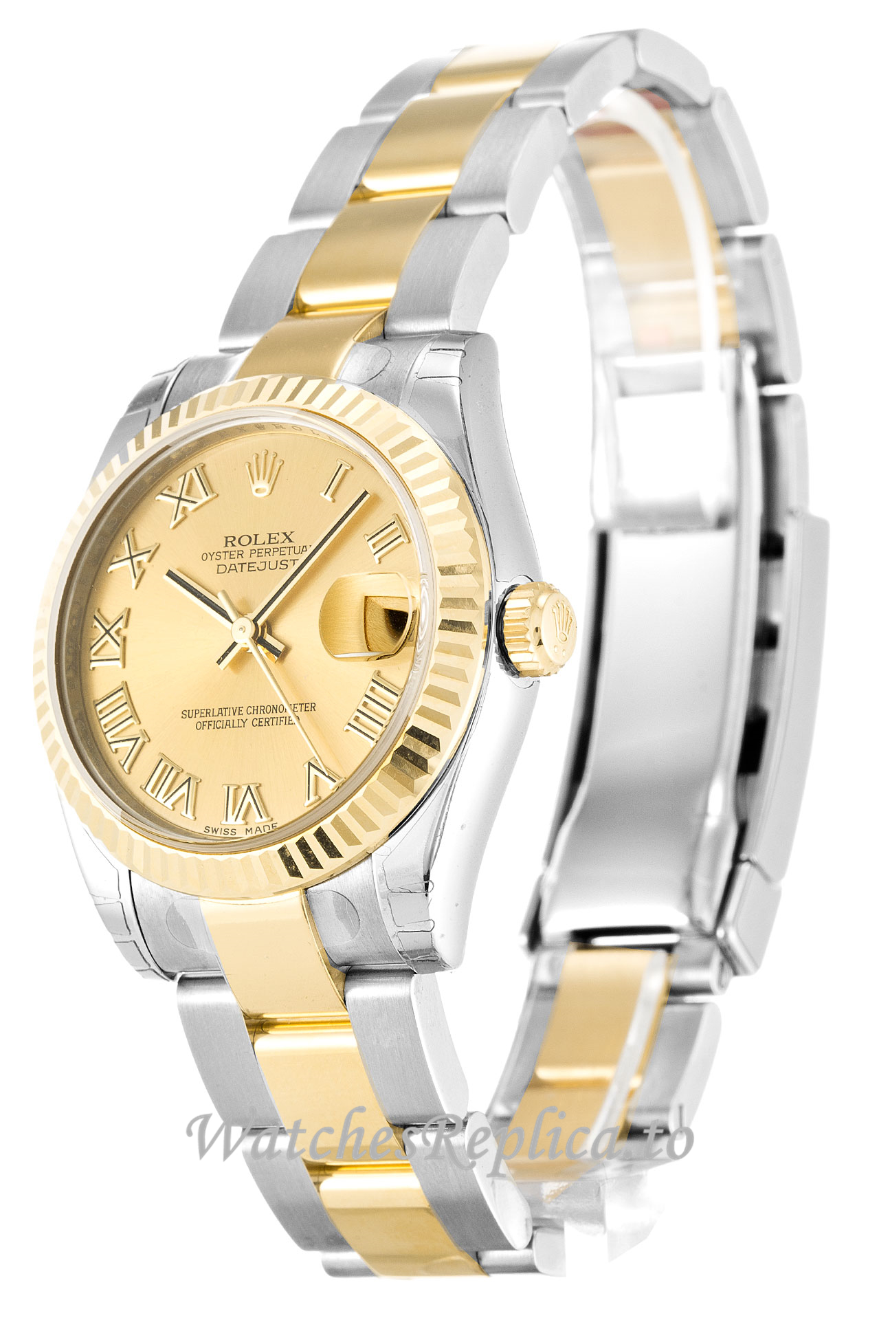 Rolex Datejust Lady Champagne Dial 178273 31MM - WatchesReplica.is