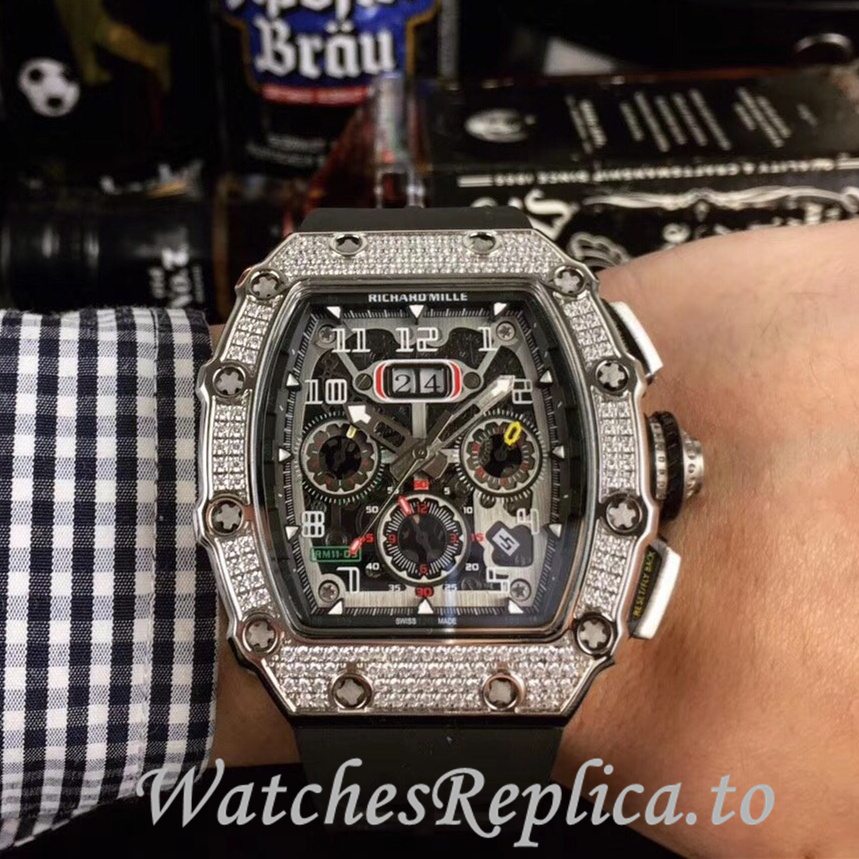 Richard Mille Replica RM11-03 Rubber strap 50MM - WatchesReplica.is