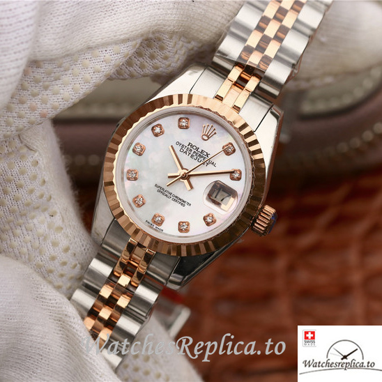 Swiss Rolex Datejust 279171-0013 Stainless steel strap 28MM - WatchesReplica.is