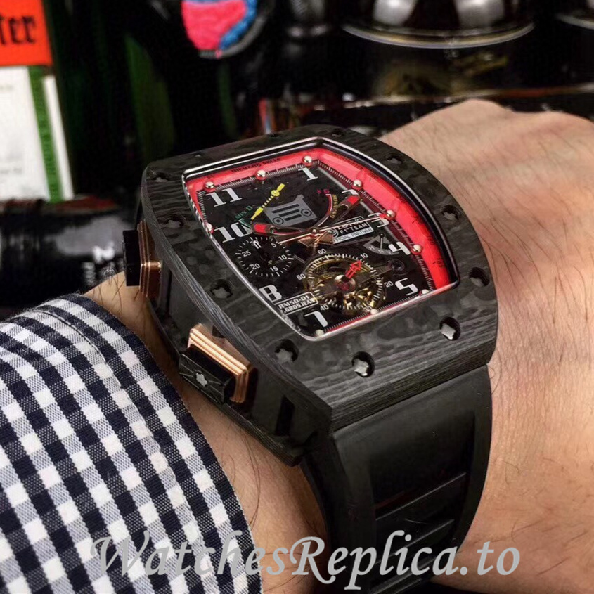 Richard Mille Replica RM12-01 Rubber strap 50MM - WatchesReplica.is
