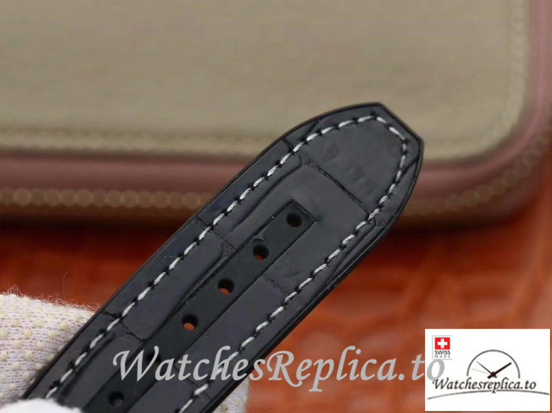 Swiss Franck Muller Vanguard Replica V45-01 Black Strap 45MM - WatchesReplica.is