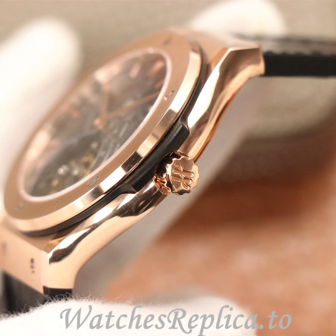 Hublot Replica Classic Fusion Series Leather strap 45MM - WatchesReplica.is