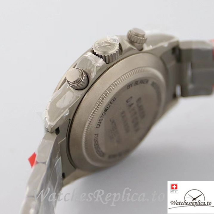 Swiss Rolex Daytona Replica Stainless steel strap 40MM - WatchesReplica.is