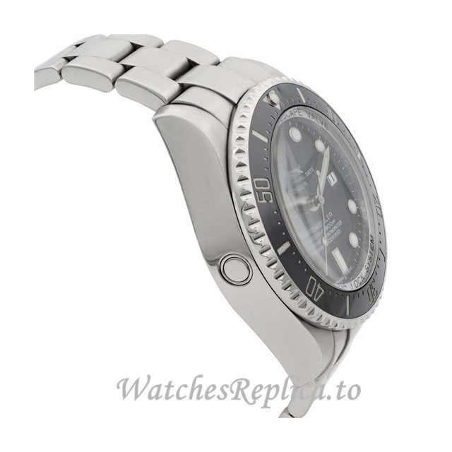 Replica Rolex Sea-Dweller 116660 44MM Stainless steel strap Mens Watch - WatchesReplica.is