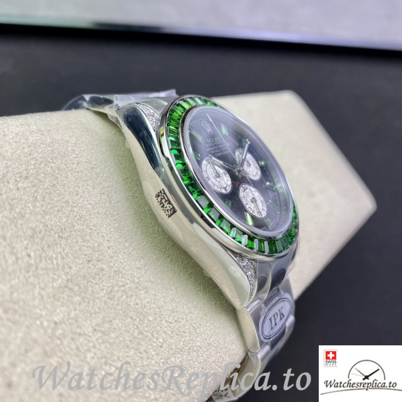Swiss Rolex Daytona 116598RBOW Replica Stainless steel strap 40MM - WatchesReplica.is