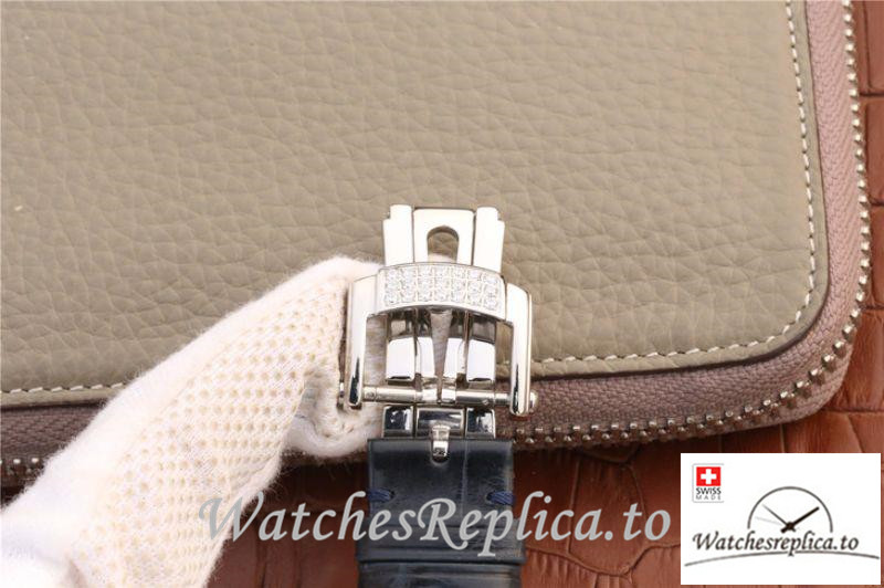 Swiss Patek Philippe Nautilus Jumbo Replica 5719/1G-001 003 Black Strap 40MM - WatchesReplica.is