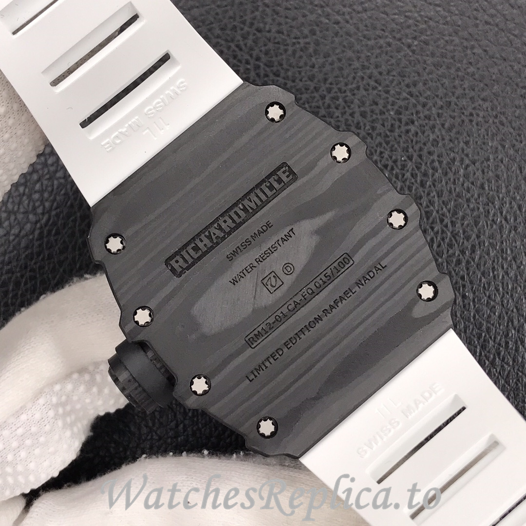 Richard Mille Replica RM12-01 Rubber strap 50MM - WatchesReplica.is
