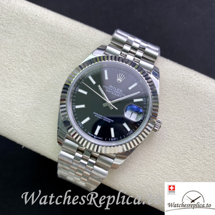 Swiss Rolex Datejust Replica 126331 Stainless steel strap 41MM - WatchesReplica.is