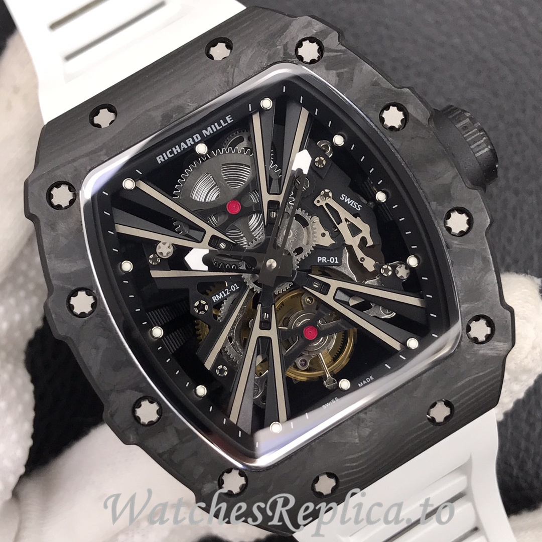 Richard Mille Replica RM12-01 Rubber strap 50MM - WatchesReplica.is