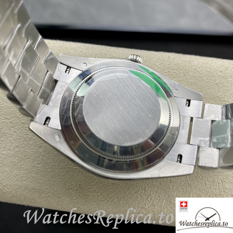 Swiss Rolex Day Date Replica 228239 Stainless steel strap 40MM - WatchesReplica.is