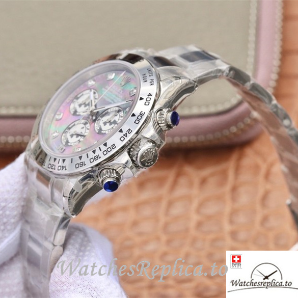 Swiss Rolex Daytona Replica 116509 Stainless steel strap 40MM - WatchesReplica.is