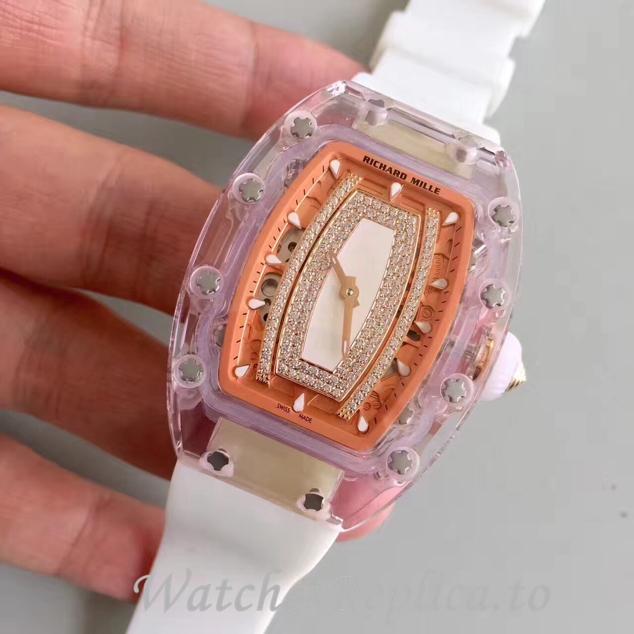 Richard Mille Replica RM07-02 Rubber strap 45MM - WatchesReplica.is