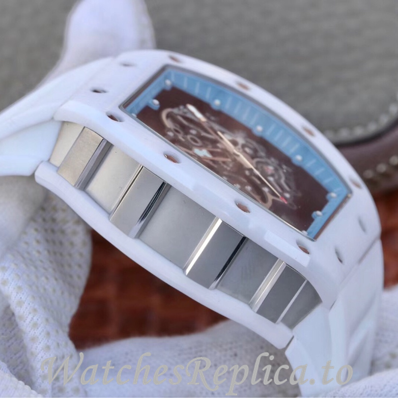 Richard Mille Replica RM055 Rubber strap 50MM - WatchesReplica.is