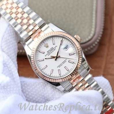 Swiss Rolex Datejust Replica 116231 Stainless steel strap 36MM - WatchesReplica.is