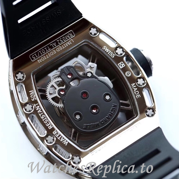 Richard Mille Replica RM052 Rubber strap 50MM - WatchesReplica.is