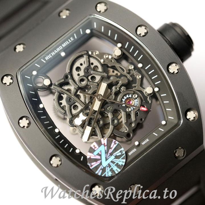 Richard Mille Replica RM055 Rubber strap 50MM - WatchesReplica.is