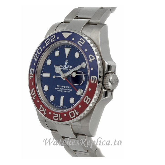 Replica Rolex GMT- Master 116719BLRO-0003 40MM - WatchesReplica.is