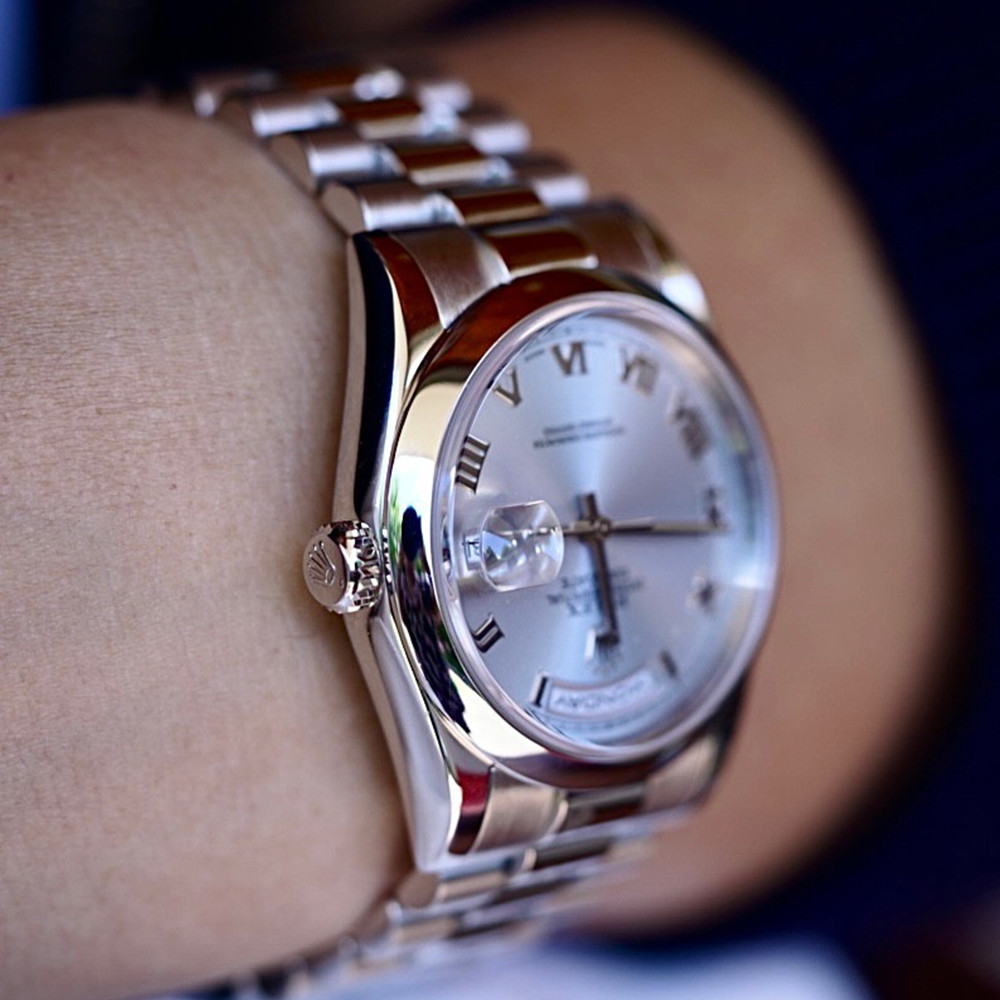 Rolex Replica Day-Date 36mm 118206 - WatchesReplica.is