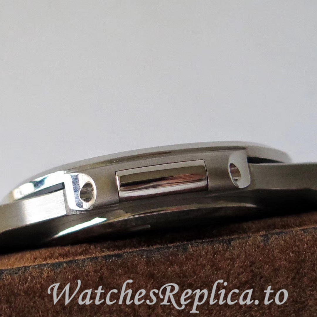 Patek Philippe Replica Nautilus Stainless steel strap 40MM - WatchesReplica.is