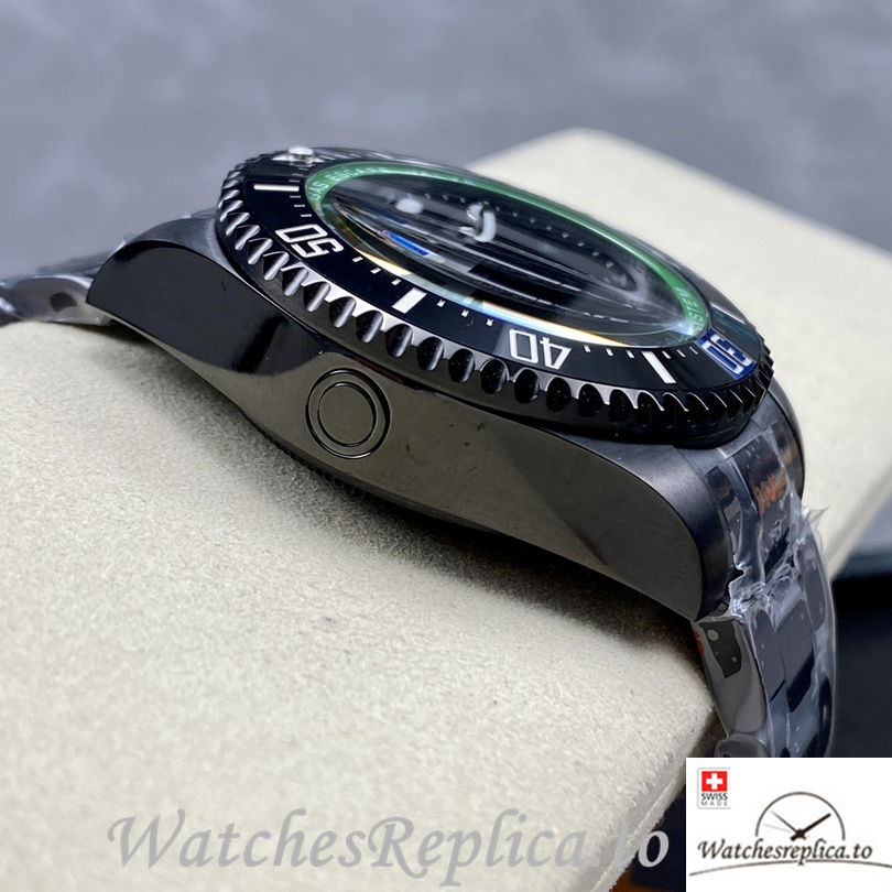 Swiss Rolex Sea Dweller Replica Stainless steel strap 43MM - WatchesReplica.is