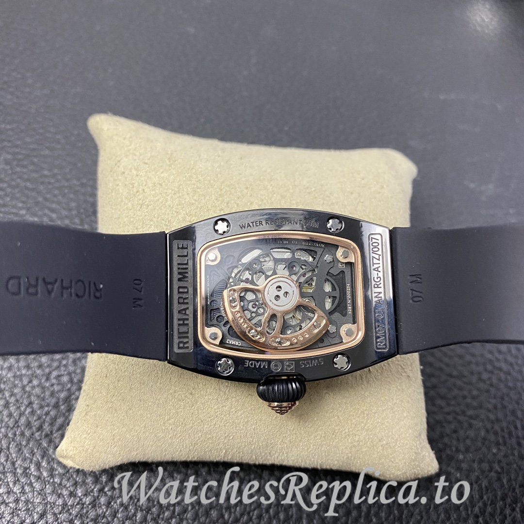 Richard Mille Replica RM037 Rubber strap 45MM - WatchesReplica.is