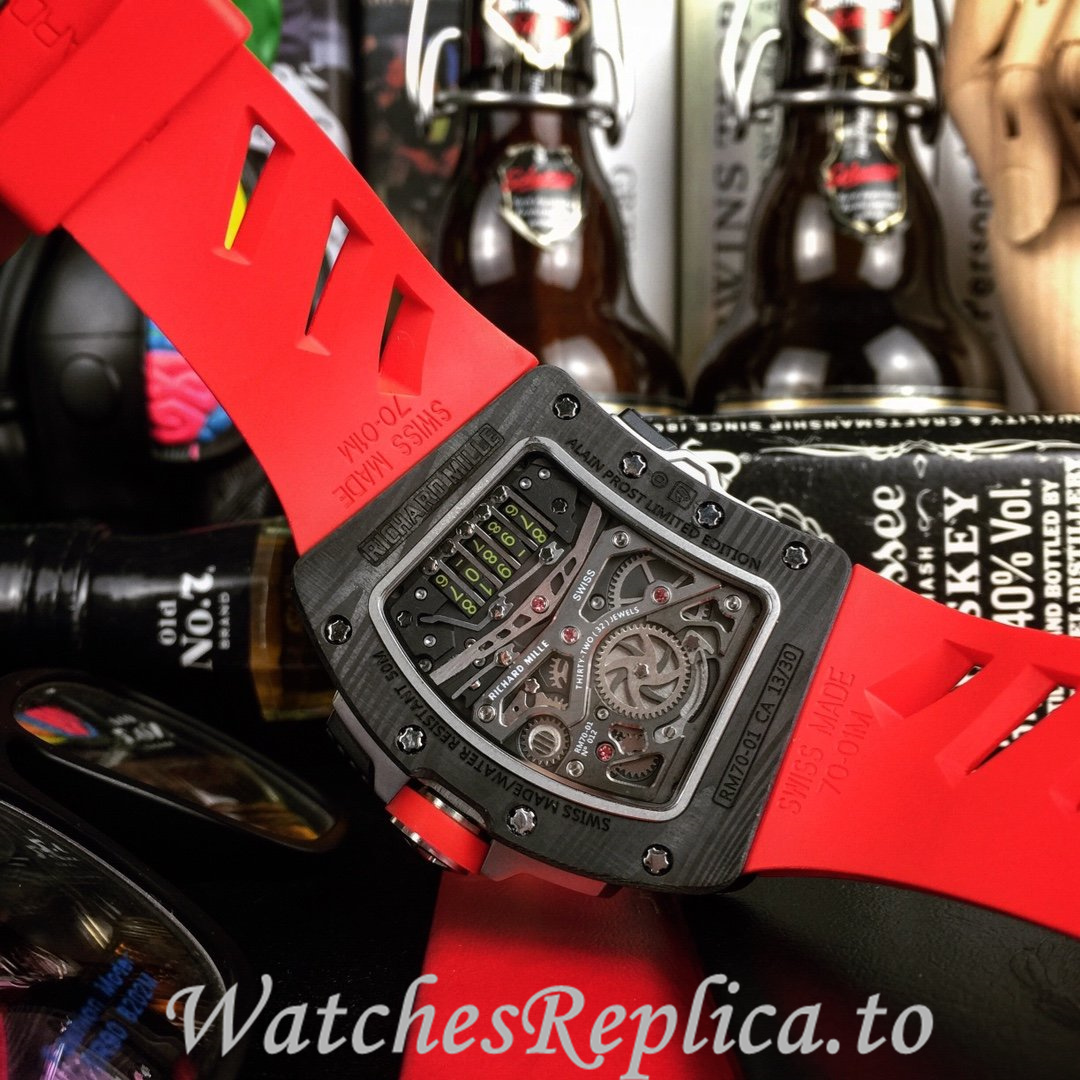 Richard Mille Replica RM70-01 Rubber strap 50MM - WatchesReplica.is