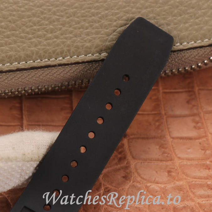 Richard Mille Replica RM011 Rubber strap 50MM - WatchesReplica.is