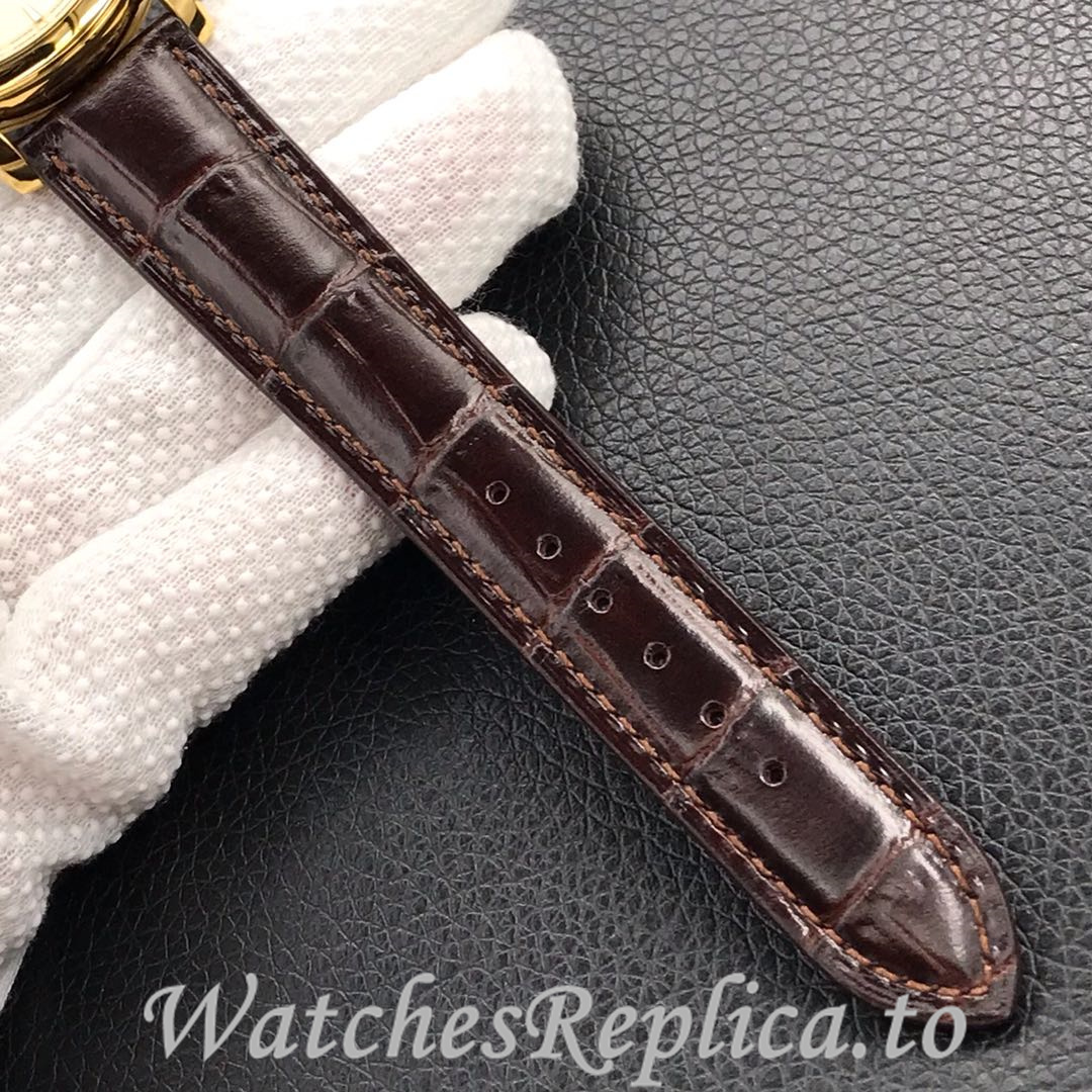 Patek Philippe Replica Calatrava 5227 Leather strap 39MM - WatchesReplica.is